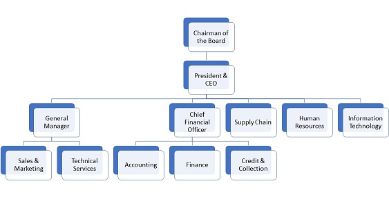 Organizational Chart Medilines 2389